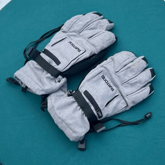 Burton Other - Burton Gray Black Winter Ski Snowboarding Gloves Men’s L/XL